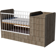 Reni kombi kiságy 120x60-as Gesztenye színben