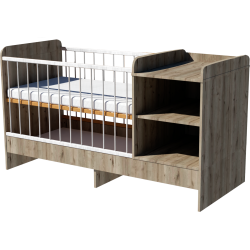 Lili kombi kiságy 120x60-as Gesztenye színben Lili kombi kiságy 120x60-as Gesztenye színben