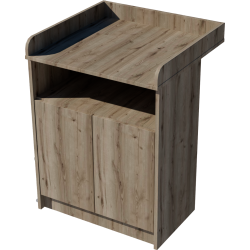 Zsófi pelenkázó 70x40x85-ös méretben. Gesztenye színben Zsófi pelenkázó 70x40x85-ös méretben. Gesztenye színben