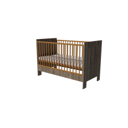 Zora kiságy 120x60-as Gesztenye színben Zora kiságy 120x60-as Gesztenye színben